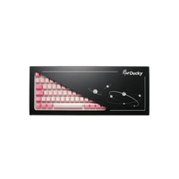 Ducky 108-Key Gossamer Pink PBT Double-Shot Keycap Set