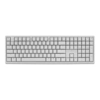 Ducky Zero 6108 100% Wireless Mechanical Keyboard RGB USB 2.4GHz Bluetooth White Cherry MX2A Red