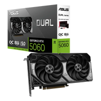 ASUS Dual GeForce RTX 5060 OC Edition 8GB GDDR7 Graphics Card PCIe 5.0 SFF-Ready 2.5-Slot