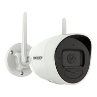 Hikvision 4MP Wireless Outdoor Audio Fixed Bullet Network Camera, BUilt-in Two Way Audio, IP66, IR up to 30m
