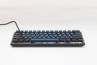 Ducky One 3 Pro 60% Mechanical Keyboard RGB PBT Cherry MX2A Speed Silver