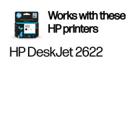 HP 123 Black Original Ink Cartridge ~120 pgs