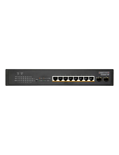 Edge-Core 10 Port Gb Websmart PoE Switch