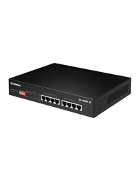 Edimax 8 Port, Unmanaged, Long Range, Gigabit PoE+ Switch with DIP Switch
