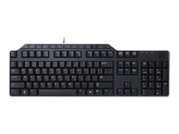 Dell Keyboard US/Euro (QWERTY) Dell KB 522 Wired Business Multimedia USB Keyboard Black