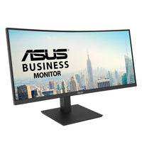 ASUS VA34VCPSR 34-inch WQHD 3440x1440 Curved Business Monitor 100Hz USB-C 96W PD Speakers HDMI DisplayPort
