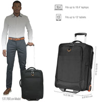Everki Titan 18.4" Laptop Trolley Case Black