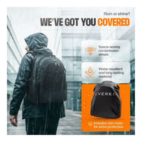 Everki Business 120 Pro 18.4-inch Notebook Backpack 40L Checkpoint Friendly Rain Cover Lifetime Warranty Black
