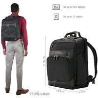 Everki Onyx 15.6in Laptop Backpack