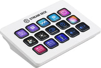 Elgato Stream Deck MK.2 15-Key LCD Studio Controller White