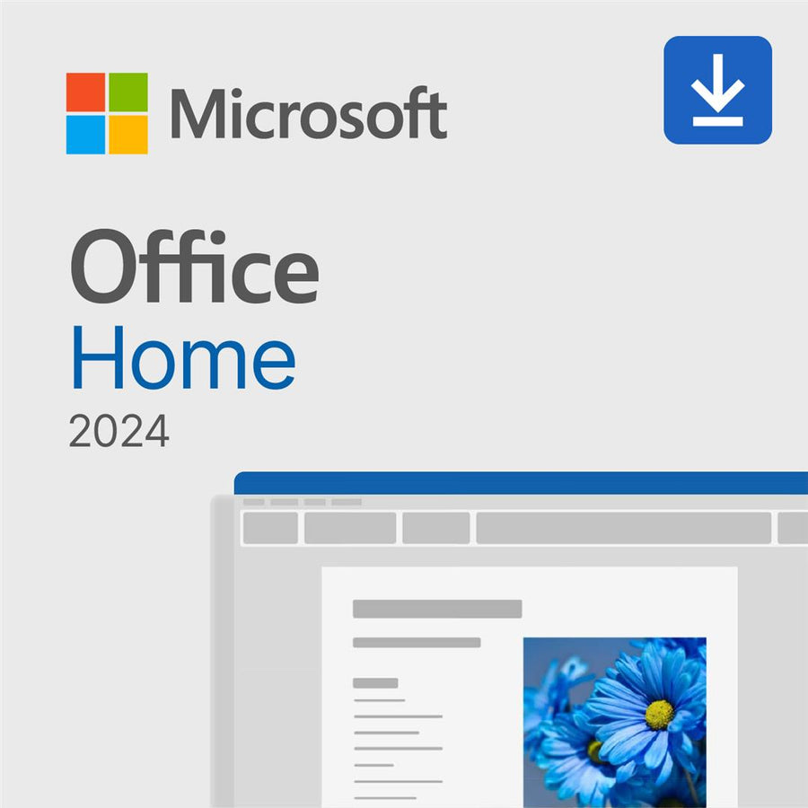 Office Home 2024, One-time ESD purchase, Word, Excel, PowerPoint and OneNote