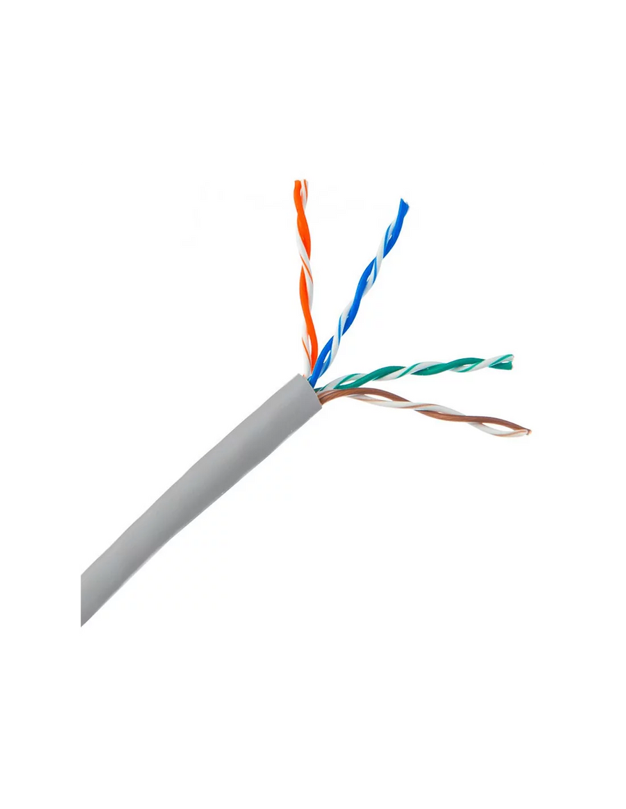 Essential CAT5e Indoor Ethernet Cable 100m Grey CCA UTP Pull Box | CAT5-100-GEN