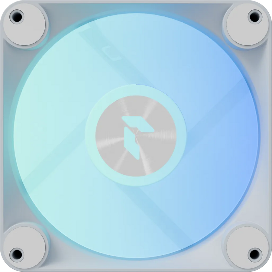 APNX FP1-R 120mm PWM ARGB Reverse Blade PC Case Fan White