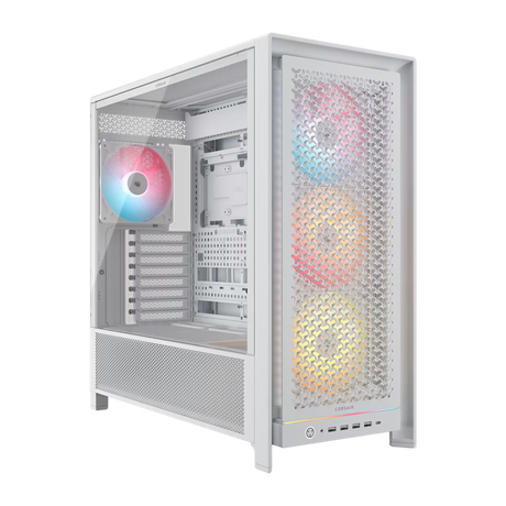 Corsair 5000D RS ARGB Midi Tower ATX PC Case White