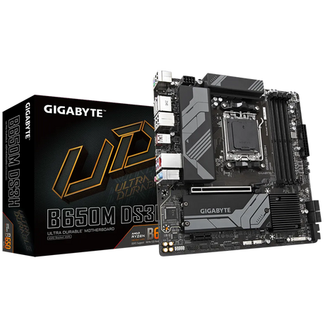 Gigabyte B650M DS3H AMD AM5 Micro-ATX Motherboard DDR5