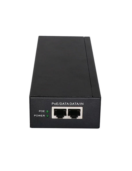 Gigabit Power over Ethernet (PoE) 55V, 1.63Amp 90 Watt (2 x RJ45) & Cord.