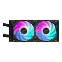 Gigabyte AORUS Waterforce X II 240 AIO Liquid CPU Cooler Black 240mm LCD Display ARGB Fans LGA1851 AM5 6-Year Warranty