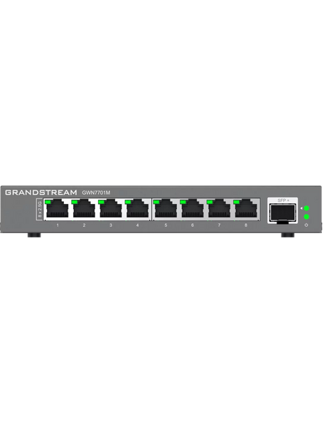 Grandstream Enterprise 8 port Unmanaged 2.5G Switch | GWN7701M
