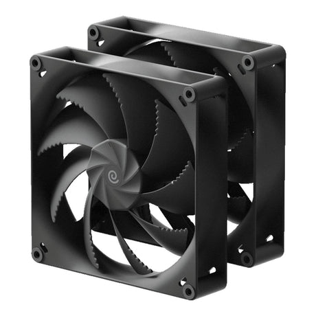 HAVN H18 180mm PWM Case Fan Black Dual Pack Fluid Dynamic Bearing