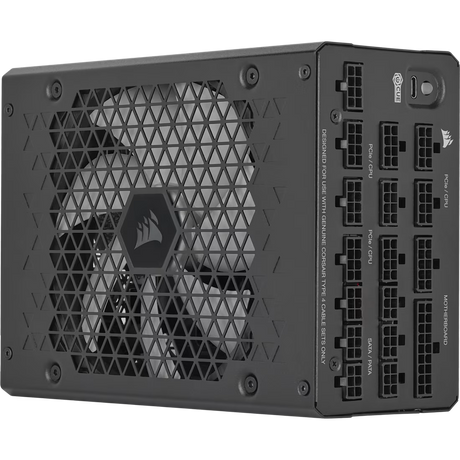 Corsair HX1200i 1200W 80 PLUS Platinum Fully Modular ATX PSU ATX 3.1 iCUE Zero RPM