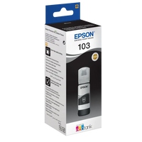 Epson 103 Black EcoTank Ink Bottle 65ml 4500 Pages