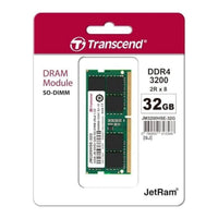 Transcend JetRam 32GB DDR4 3200MHz SO-DIMM Notebook Memory