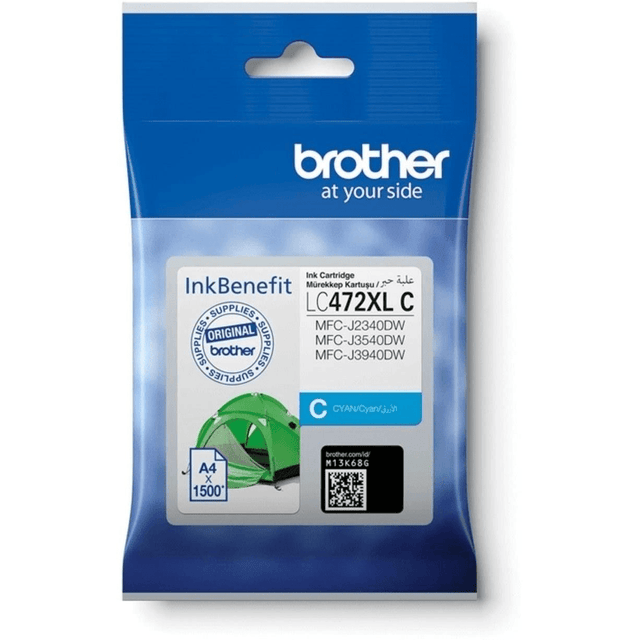 Brother | Cyan Ink Cartridge for MFC-J3540DW; MFC-J3940DW; MFC-J2340DW