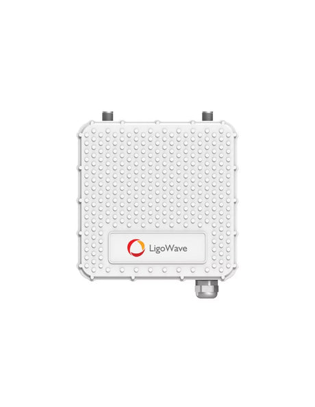 Ligowave PTMP RapidFire 600 Mbps Carrier Subscriber Unit with N-Type connectors.