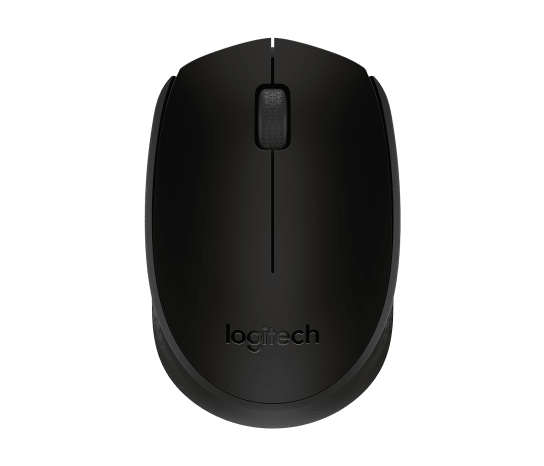 Logitech M170 - Wireless Mouse - USB - Black