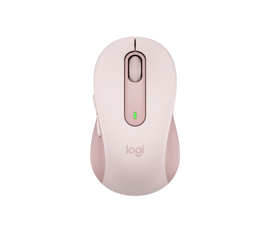 Logitech M650 - Signature Wireless Mouse - Rose - Bluetooth