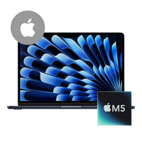 13-inch MacBook Air: Apple M5 chip with 10-core CPU and 10-core GPU, 16GB, 1TB SSD - Midnight,Model A3449