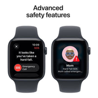 Apple Watch SE 3 GPS 44mm Midnight Aluminium Case with Midnight Sport Band - M/L, Model A3325