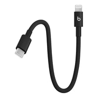 Beats USB-C to Lightning Woven Short Cable (20 cm) - Bolt Black