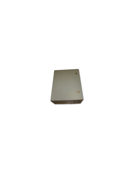 Metal IP55 Weatherproof Enclosure (500x400x210), Beige, Surface Mount Lockable Doors