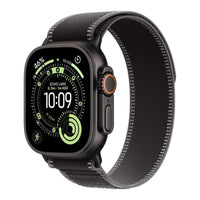 Apple Watch Ultra 3 GPS + Cellular 49mm Black Titanium Case with Black/Charcoal Trail Loop - S/M,Model A3281