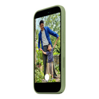 iPhone 17 Silicone Case with MagSafe - Light Moss,Model A3558