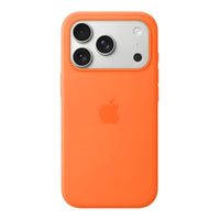 iPhone 17 Pro Silicone Case with MagSafe - Orange,Model A3559