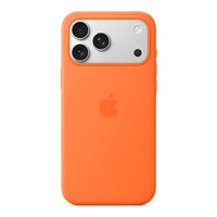 iPhone 17 Pro Max Silicone Case with MagSafe - Orange,Model A3560