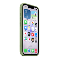 iPhone 17e Silicone Case with MagSafe - Light Moss,Model A3646