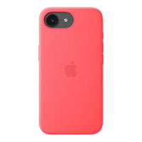 iPhone 17e Silicone Case with MagSafe - Bright Guava,Model A3646