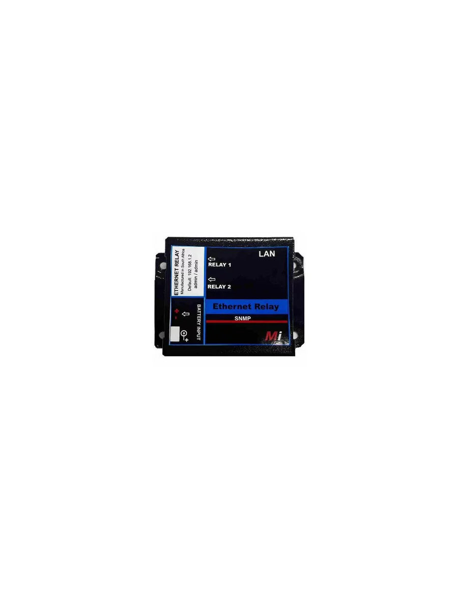 Micro Instruments 2 Port Ethernet Relay, 12V to 24V