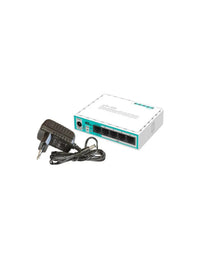 MikroTik hEX Lite - Desktop Router with 5x 10/100 ports