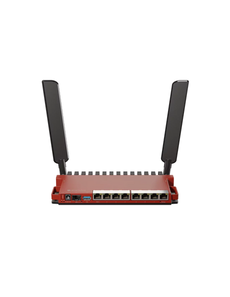 MikroTik L009UiGS-2HaxD-IN Desktop Router with 2.5Gb SFP, 8 x Gigabit Ethernet and 2.4GHz AX Wi-Fi