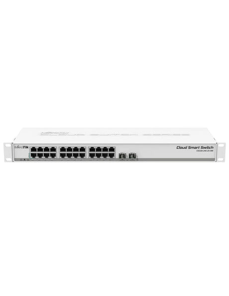 MikroTik Smart Switch 24 Port Gigabit 2 SFP+ | CSS326-24G-2S+RM