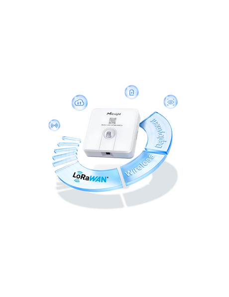 Milesight Desk and Seat Occupancy Sensor with Thermopile IR Temperature Sensor