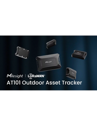 Milesight Outdoor Asset Tracker Sensor, Highly-Accurate GNSS Positioning, Supports Geofencing