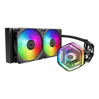 Cooler Master MasterLiquid 240 ATMOS 240mm AIO Liquid CPU Cooler RGB (Black)