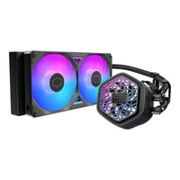 Cooler Master MasterLiquid Atmos II 240 AiO CPU Cooler with VRM Fan ARGB Black LGA1851 AM5