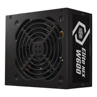 Cooler Master Elite NEX White 600W 80 PLUS ATX PSU Black Mesh Cable