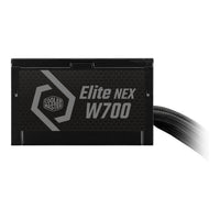 Cooler Master Elite NEX White 700W 230V ATX PSU 80 Plus 120mm Fan Black Non-Modular